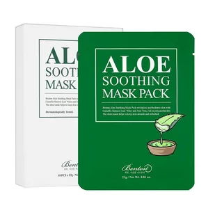 Benton Aloe Soothing Łagodząca maska woda aloesowa - Maseczki do twarzy - miniaturka - grafika 1