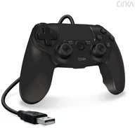 Kontrolery gier na PC - Hyperkin  Cirka NuForce Wired Game Controller for PS4/PC/Mac Black - miniaturka - grafika 1