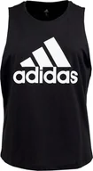 Koszulki i topy damskie - Adidas Koszulka damska adidas Essentials Big Logo czarna GS1359 M - miniaturka - grafika 1