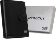 Portfele - Rovicky Duży portfel męski ze skóry naturalnej - Peterson NoSize - miniaturka - grafika 1