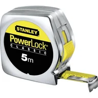 Poziomice, łaty, miary - Stanley Miara POWERLOCK - OBUDOWA Z TWORZYWA 5m x 19mm 33-194 - miniaturka - grafika 1