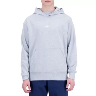 Bluza New Balance MT31502AG - szara - Bluzy sportowe męskie - miniaturka - grafika 1