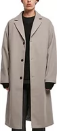 Płaszcze męskie - Urban Classics Męski płaszcz z długim rękawem, wolfgrey, 3XL - miniaturka - grafika 1