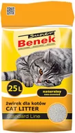 Żwirek dla kotów - Żwirek Benek Super Naturalny - 25 l (ok. 20 kg) - miniaturka - grafika 1
