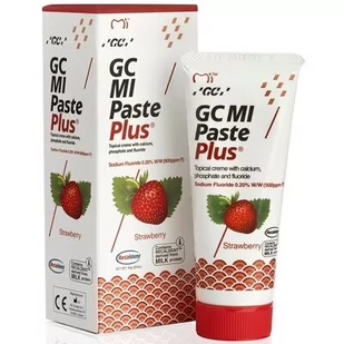 Pasta do zębów GC Mi Paste Plus Truskawka 35 ml - Pasty do zębów - miniaturka - grafika 1