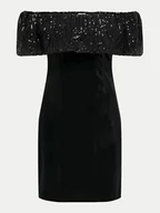 Sukienki - ONLY Sukienka koktajlowa Tanya 15336170 Czarny Regular Fit - miniaturka - grafika 1