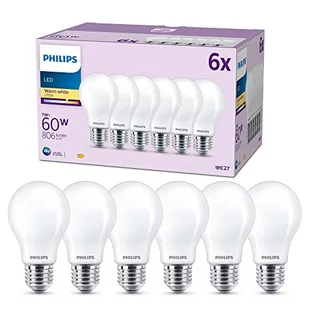 Philips LED E27 7W 806lm 2 700K mat 6 szt. - Żarówki LED - miniaturka - grafika 1