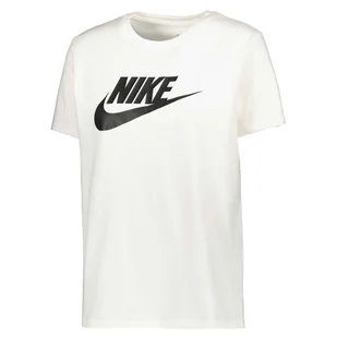Koszulka z krótkim rękawem Damska Nike ICN DX7906 100 Biały - Koszulki sportowe damskie - miniaturka - grafika 1