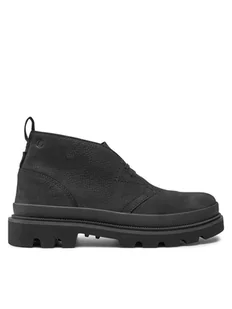 Clarks Trzewiki Badell DB 26179686 Czarny - Botki męskie - miniaturka - grafika 1