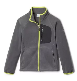 Columbia Fast Trek III Kurtka polarowa dla dzieci unisex, Miasto Szary, Rekin, L - Kurtki i płaszcze dla chłopców - miniaturka - grafika 1