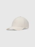 Czapki i chusty sportowe męskie - 4F Czapka z daszkiem strapback uniseks 4FWSS25ACABU369-11S Biały Roz. L/XL - miniaturka - grafika 1