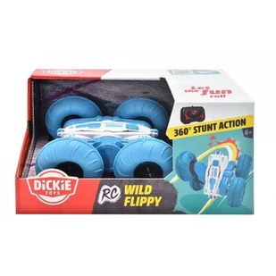 Dickie, RC Wild flippy, 15 cm - Zabawki zdalnie sterowane - miniaturka - grafika 1
