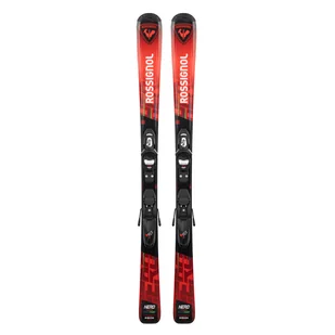 Dziecięce Narty ROSSIGNOL HERO JR 100-140 X KID 4 GW B76 WIAZ-3607683776061 RRNJY02 – Czerwony - Narty - miniaturka - grafika 1