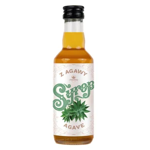 Syrop z agawy 200 ml naturalny GĘSTY słodki DO WYPIEKÓW syrop BIO - Syropy i koncentraty owocowe - miniaturka - grafika 1