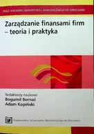 Biznes - Zarządzanie finansami firm teoria i praktyka - miniaturka - grafika 1