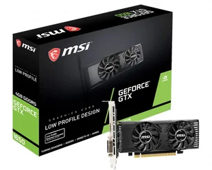 MSI GeForce GTX 1650 4GT LP 4GB - Karty graficzne - miniaturka - grafika 1