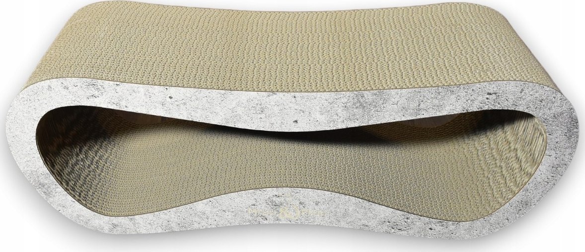 Drapak dla kota szary beton mega LEON 78x28x24 cm MruuPruu