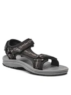Sandały damskie - Jack Wolfskin Sandały Wave Breaker W 4050291 Czarny - miniaturka - grafika 1
