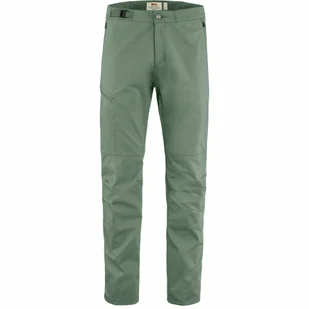 Męskie spodnie trekkingowe Fjällraven Abisko Hike Trousers patina green - 46 - Spodnie sportowe męskie - miniaturka - grafika 1