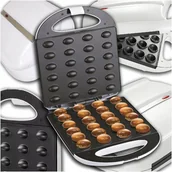 Urządzenia do czekolady i słodyczy - OPIEKACZ DO PIECZENIA ORZESZKÓW 24 POŁÓWKI CIASTEK FORMA ORZESZKI SMACZNE - miniaturka - grafika 1