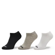 Skarpetki damskie - Skarpety stopki unisex adidas Thin Linear Low-Cut Socks 3 Pairs IC1300 Szary - miniaturka - grafika 1