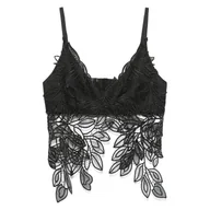 Koszulki i topy damskie - canotte e top donna alberta ferretti - top - nero - miniaturka - grafika 1