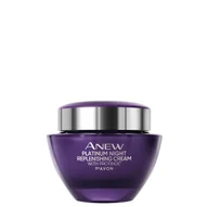 Balsamy i kremy do ciała - *AVON* ANEW PLATINUM krem na NOC 50 ml 50+ - miniaturka - grafika 1