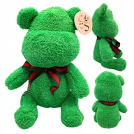 Maskotki i pluszaki - Maskotka Miś Pluszowy Na Walentynki Misio Z Kokardą Na Prezent 30 cm - miniaturka - grafika 1