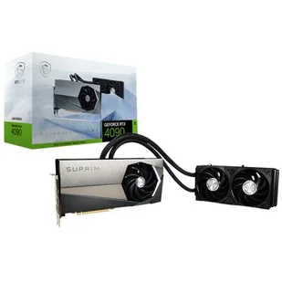 MSI GeForce RTX 4090 SUPRIM LIQUID X 24GB GDDR6X - Karty graficzne - miniaturka - grafika 1