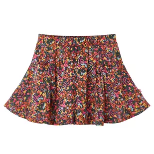 Spódniczka dziecięca w kwiatki, kolorowa, 128 - Moda i Uroda OUTLET - miniaturka - grafika 1