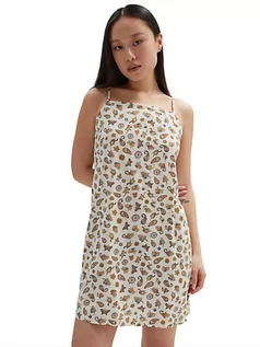 Sukienki - Vans Sukienka "Brookland" w kolorze beżowo-białym - grafika 1