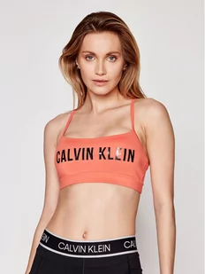 Calvin Klein Performance Biustonosz top Low Support 00GWF0K155 Pomarańczowy - Biustonosze - miniaturka - grafika 1