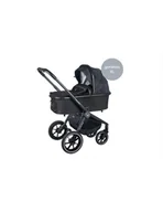 Wózki dziecięce - Muuvo Quick 2.0 2w1 Raven Black - miniaturka - grafika 1