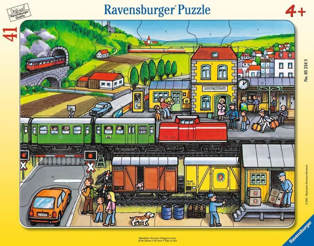 Puzzle 41 At the Station Frame