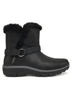 Botki damskie - Skechers Botki Easy Going 168045/BLK Czarny - miniaturka - grafika 1