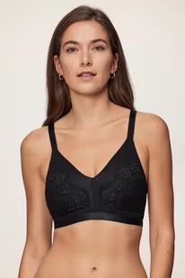 Hunkemöller Biustonosz dla Amazonek Erica Black nieusztywniany - Biustonosze - miniaturka - grafika 1