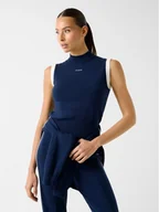 Swetry damskie - Guess Sweter 181078 Niebieski Classic Fit - miniaturka - grafika 1