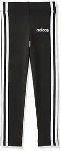 Adidas Legginsy Essentials 3-Stripes DV0367 - Spodnie i spodenki dla dziewczynek - miniaturka - grafika 1