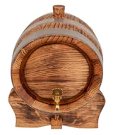 Gadżety do domu - Opalana beczka dębowa 3L - miniaturka - grafika 1