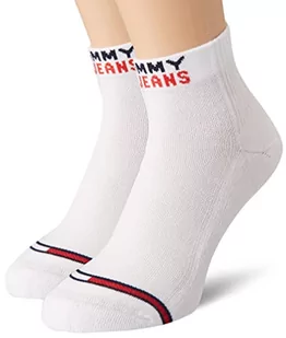 Tommy Hilfiger Ćwierć (2 sztuki), biały - Skarpetki męskie - miniaturka - grafika 1