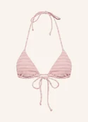 Stroje kąpielowe - Ninety-9 Góra Od Bikini Trójkątnego Positano pink - miniaturka - grafika 1