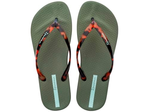 IPANEMA Anat Connect II Fem, japonki damskie, 38 EU, Zielony, 38 EU