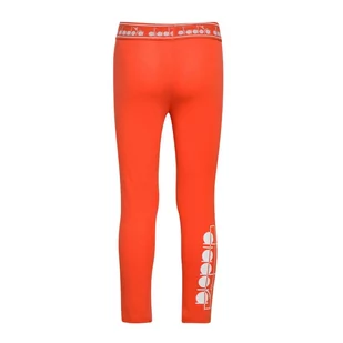 Legginsy dziewczęce DIADORA JG. LEGGINGS LOGO MANIA - Odzież sportowa dziecięca - miniaturka - grafika 2