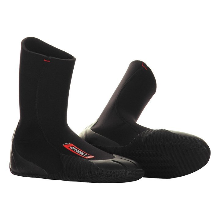 ONEILL WETSUITS O'Neill Epic neoprenowe buty do nurkowania dla dorosłych, grubość warstwy neoprenowej: 5 mm, czarny 3405-002-10