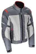 Odzież motocyklowa - Kurtka Motocyklowa Acerbis Ruby Damska Szary/CzerwonyL - miniaturka - grafika 1