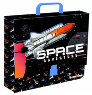 Teczki i skoroszyty - teczka z rączką a4 xl space bambino - miniaturka - grafika 1