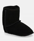 Botki damskie - Ugg Botki Skórzane Dla Dziecka Z Ociepleniem Na Rzep 18 Jja - miniaturka - grafika 1