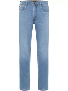 Spodnie męskie - Lee Dżinsy - Regular fit - w kolorze błękitnym - grafika 1
