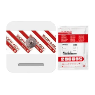 Elektrody do holtera EKG EK-S 61 P pianka żel ciekły 55mm x 53mm 50szt - Meble i wyposażenie gabinetów medycznych - miniaturka - grafika 1