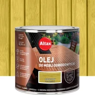 Farby i impregnaty do drewna - Olej 0.5 l Naturalny Taras i ogród ALTAX - miniaturka - grafika 1